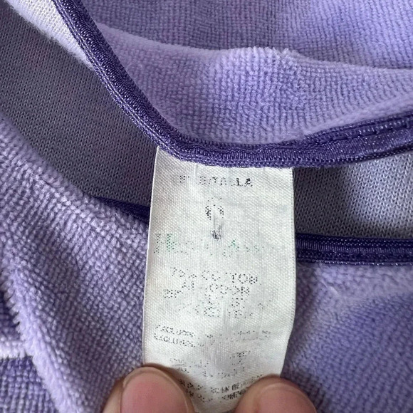 Vintage Healthtex  Long Sleeve Shirt | Purple With Flowers | Girls 6 - Picture 5 of 6